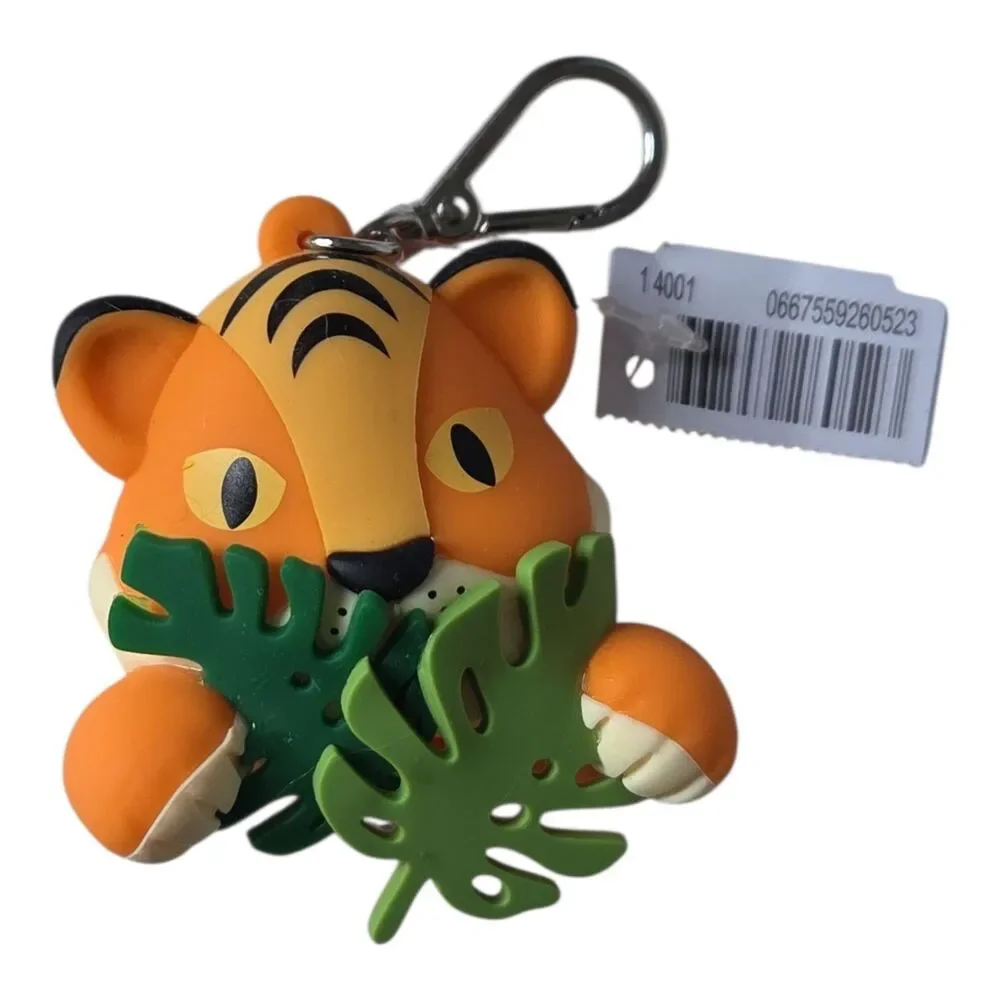 Bath & Body Works Tiger PocketBac Holder Keychain Clip New